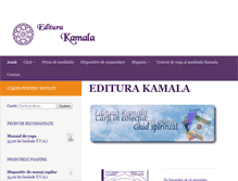 Tablet Screenshot of editura.kamala.ro
